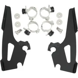 MEMPHIS SHADES MEB8965 MOUNTING KIT TRIGGER-LOCK BATWING-FAIRING BLACK