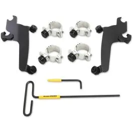 MEMPHIS SHADES MEB2020 MOUNTING KIT TRIGGER-LOCK SPORTSHIELD-WINDSHIELD BLACK