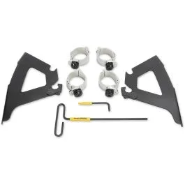MEMPHIS SHADES MEB2023 MOUNTING KIT TRIGGER-LOCK MEMPHIS FATS/SLIM-WINDSHIELD BLACK