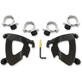 MEMPHIS SHADES MEB2024 MOUNTING KIT TRIGGER-LOCK GAUNTLET-FAIRING BLACK