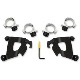 MEMPHIS SHADES MEB2025 MOUNTING KIT TRIGGER-LOCK CAFE-FAIRING BLACK