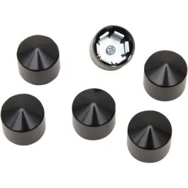 CIRO 70008 ROCKER BOX BOLT CAPS BLACK