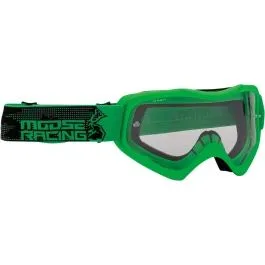MOOSE RACING 2601-2655 GOGGLE QUALFR SLASH GREEN