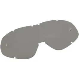 MOOSE RACING 2602-0585 QUALIFIER REPLACEMENT LENS SILVER MIRROR