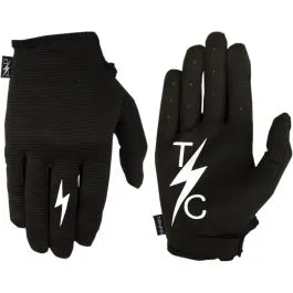 THRASHIN SUPPLY CO. SV2-01-009 GLOVES STEALTH V2 BLACK MEDIUM