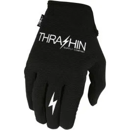 THRASHIN SUPPLY CO. SV1-01-09 GLOVE STLTH BLK/BLK MD