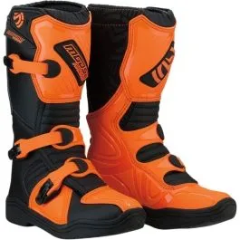 MOOSE RACING 3411-0437 YOUTH M1.3 S18Y OFFROAD BOOTS ORANGE/BLACK 1