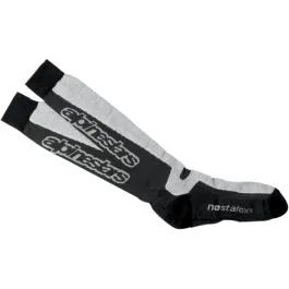 ALPINESTARS 470349-11-LXL THERMAL TECH SOCKS BLACK/GRAY L-2XL