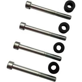 CUSTOM ACCES KI0029N SISSYBAR & SADDLEBAG MOUNTING KIT STAINLESS STEEL NATURAL | BLACK