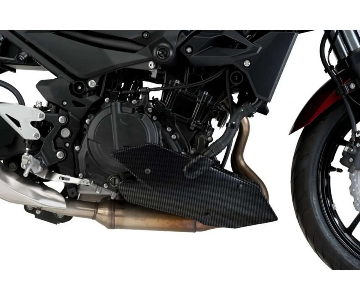 Puntale Spoiler Puig Kawasaki Z400 2019 > 2024 Carbon Look-3554C-404796