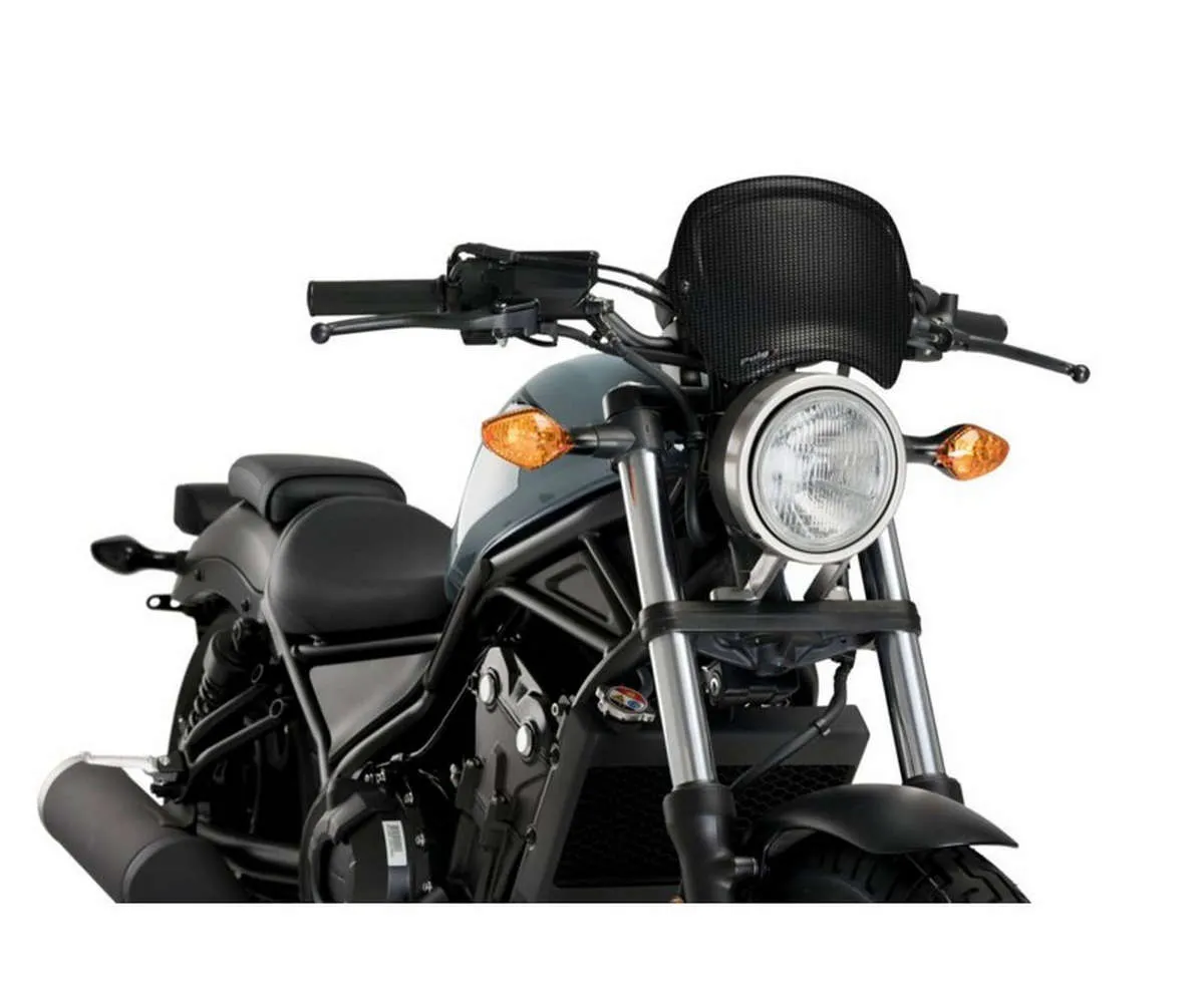 Carenatura Frontale Puig Honda Rebel Cmx 500 2017 > 2019 Carbon Look-3702C-404881