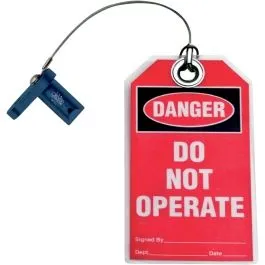 JIMS 753 FLYWHEEL LOCK AND DECOMISSIONED TAG