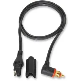 TECMATE O29 ADAPTER SAE TO BIKE 90&DEG; PLUG LONG