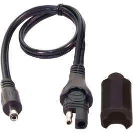 TECMATE O67M SAE PLUG ADAPTER BLACK