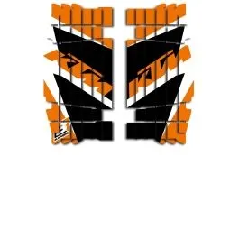 BLACKBIRD RACING A502N RADIATOR LOUVER STCIKER SX/SXF