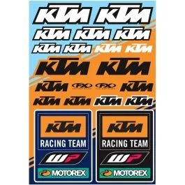 FACTORY EFFEX 22-68532 DECAL KIT UNIV KTM RACING