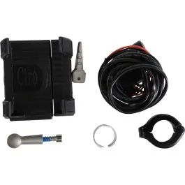 CIRO 50213 SMARTPHONE/GPS HOLDER PREMIUM WITH BAR MOUNT BLACK