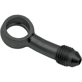 GOODRIDGE 593-03-04PBK BANJO FITTING CARBON STEEL 20&DEG; BLACK -03 HOLE-Ø 11MM MALE 3/8X24 JIC/UNF