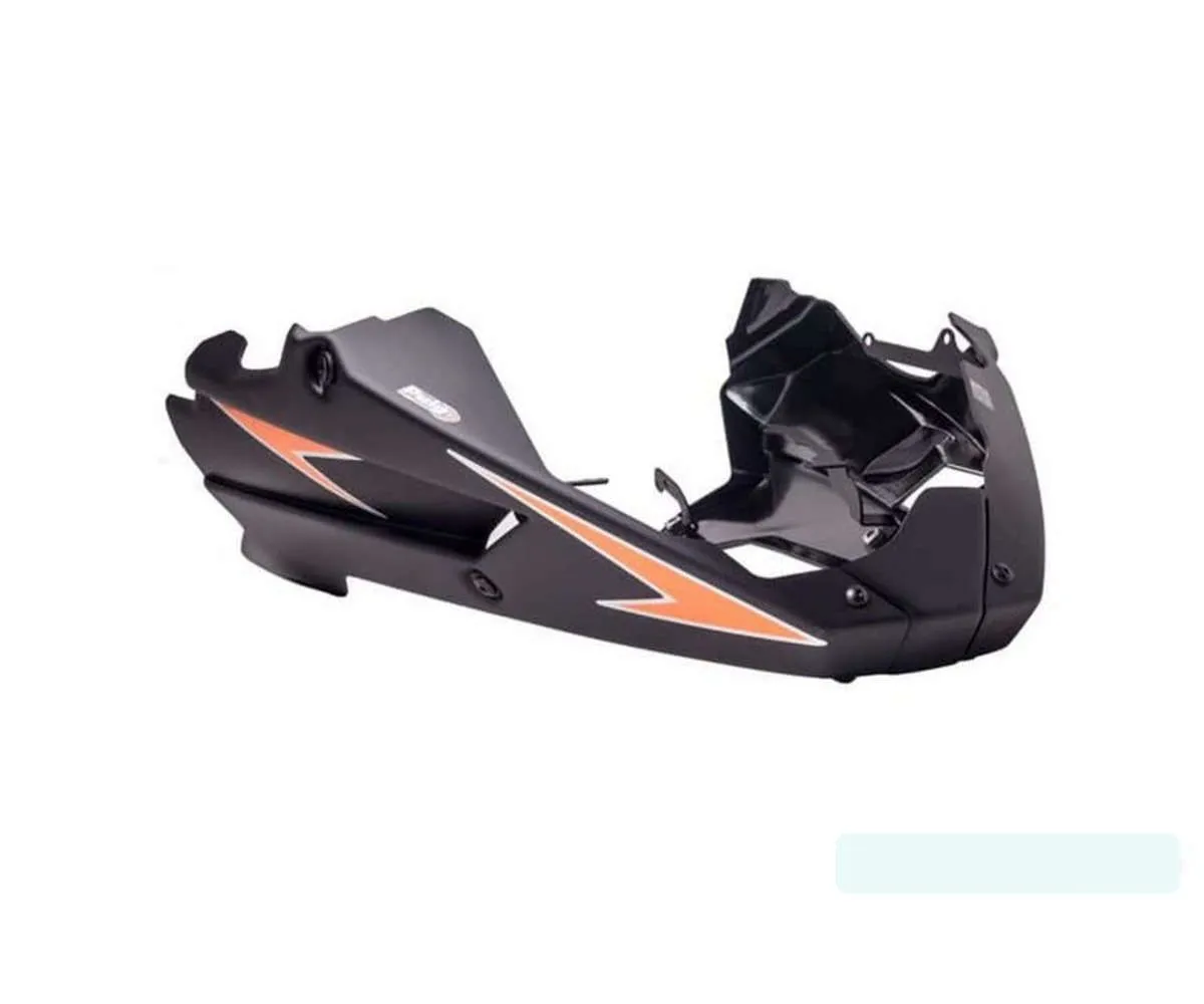 Puntale Spoiler Puig Kawasaki Z800 2013 > 2016 Nero Opaco-6507J-404798