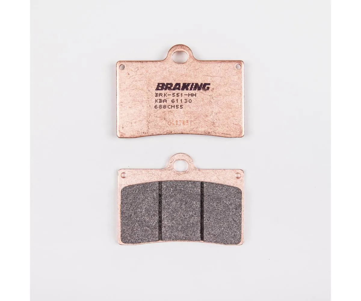 Pastiglia Freno Anteriore Sinistro Braking Cm55 Per Aprilia Tuono 125 2022-688CM55-419841