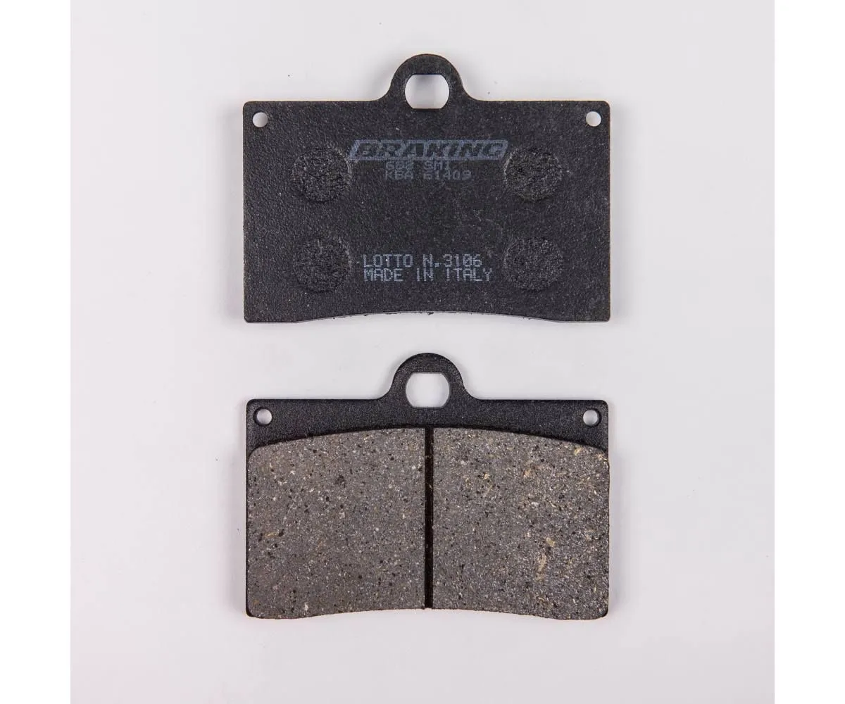 Pastiglia Freno Anteriore Sinistro Braking Sm1 Per Aprilia Tuono 125 2022-688SM1-419842