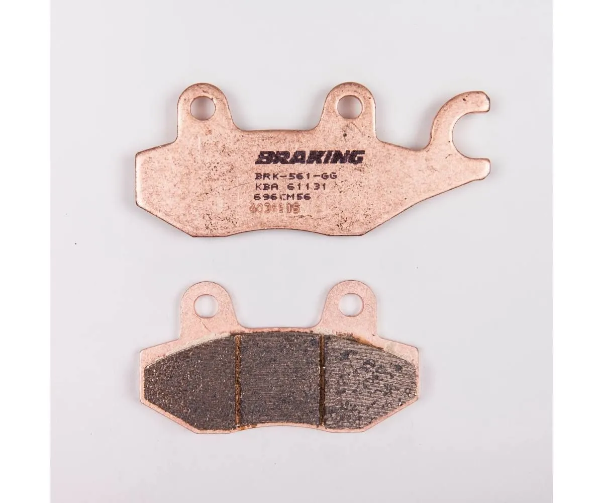 Pastiglia Freno Posteriore Sinistro Braking Cm56 Per Kawasaki Ninja H2 Sx 1000 2018 > 2021-696CM56-421485