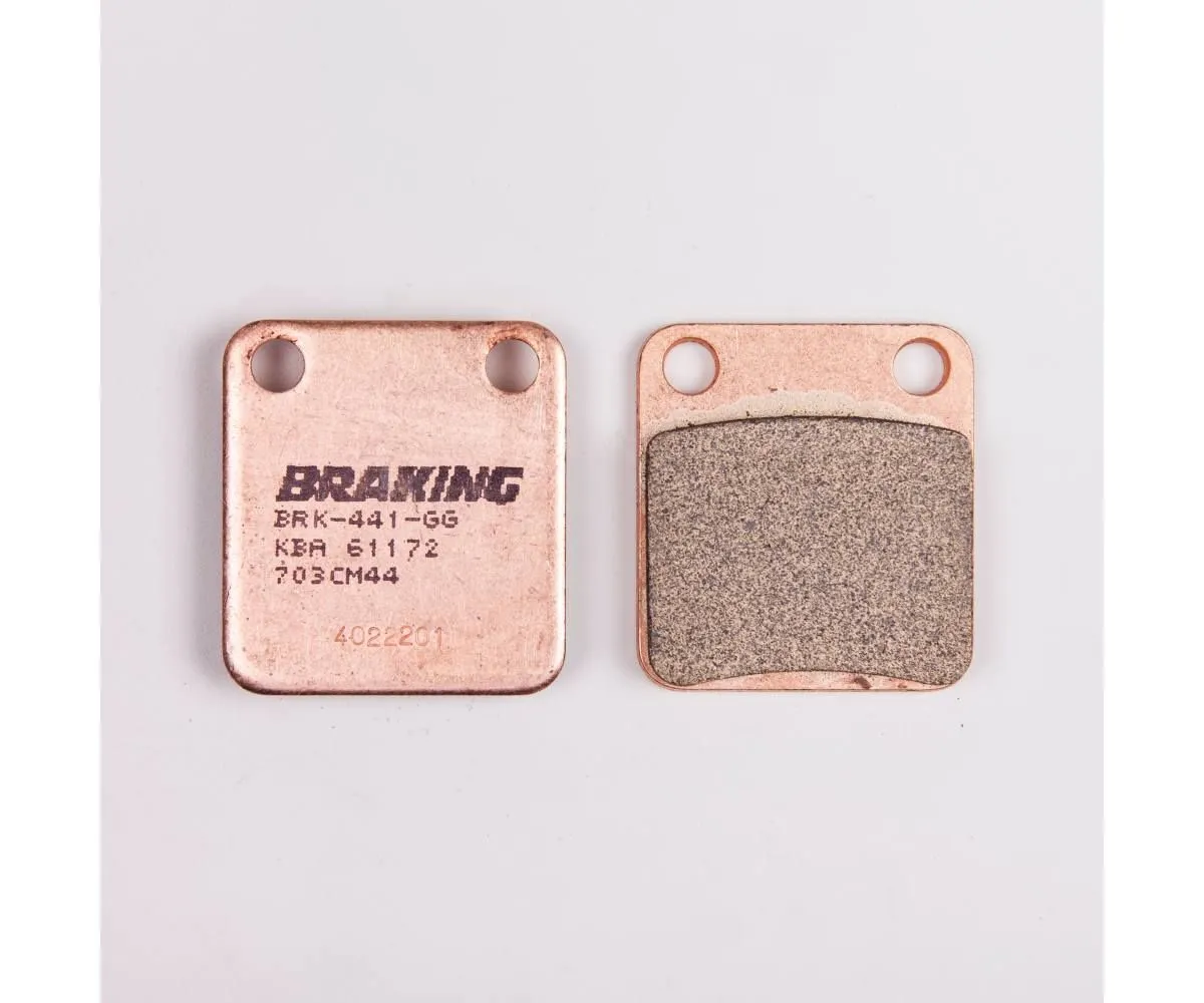 Pastiglia Freno Posteriore Destro Braking Cm44 Per Kawasaki Z 125 2016 > 2017-703CM44-421583