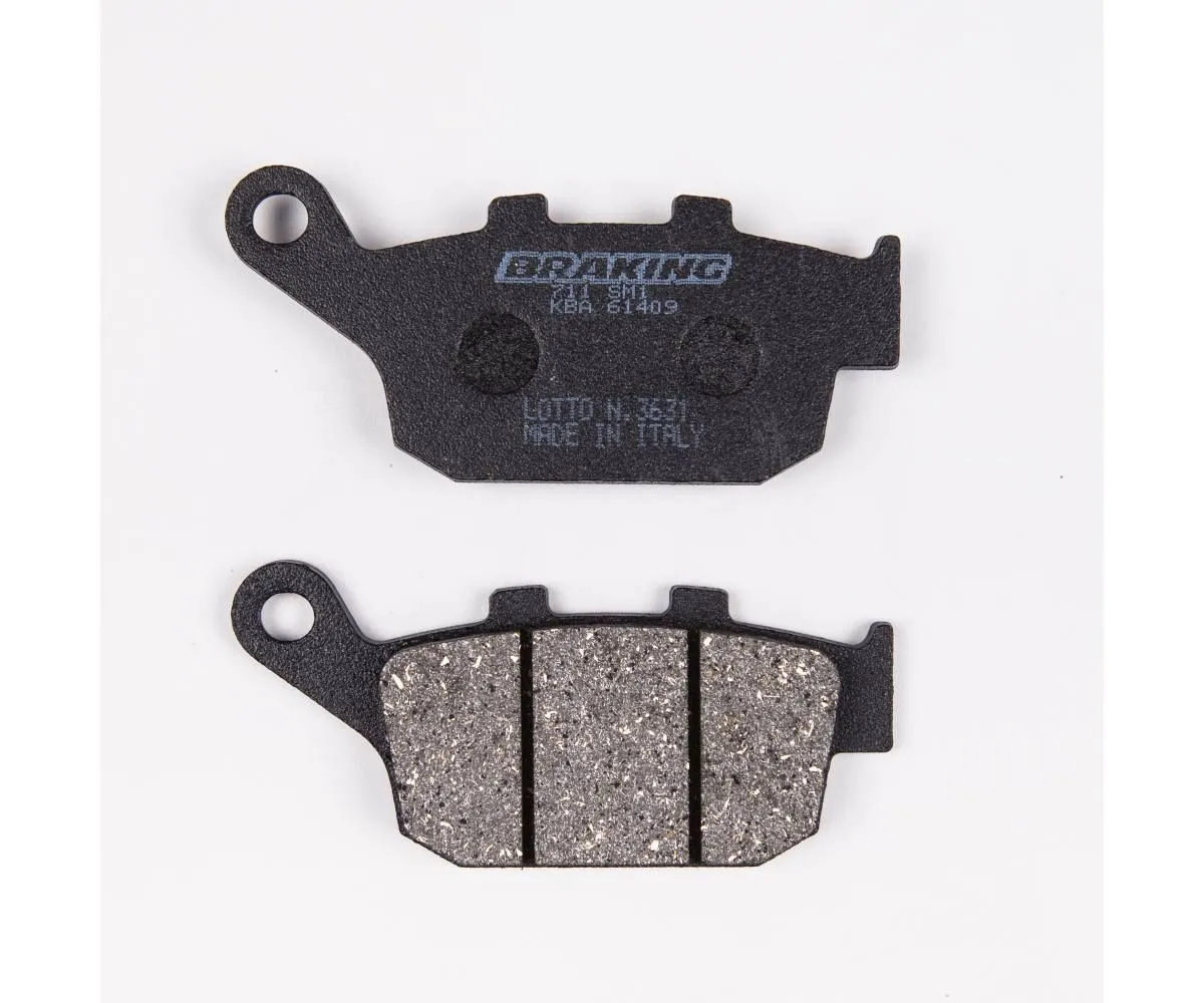 Pastiglia Freno Posteriore Destro Braking Sm1 Per Honda Cb 125 R Abs 2018 > 2020-711SM1-420807