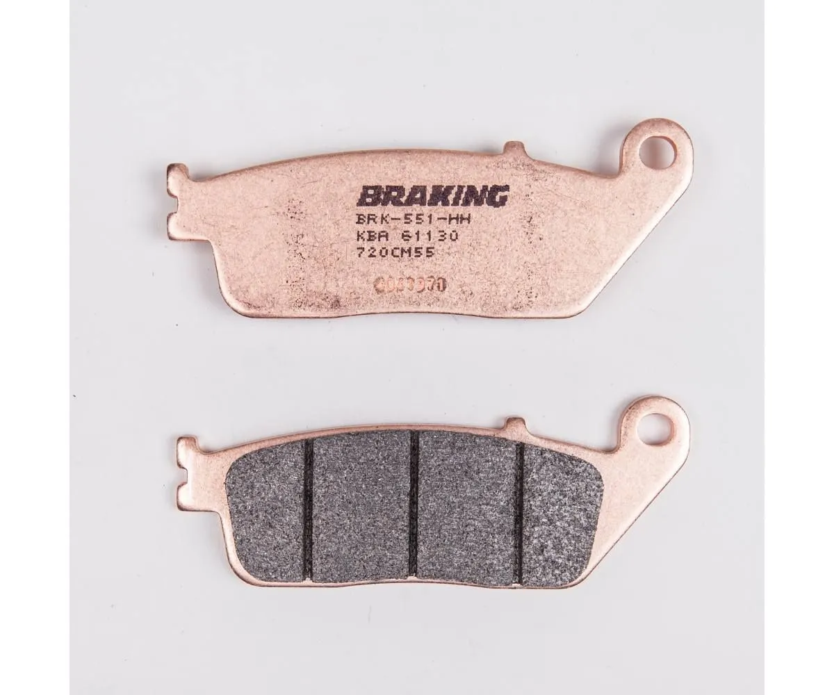 Pastiglia Freno Anteriore Destro Braking Cm55 Per Honda Cb F 500 2013 > 2021-720CM55-420824