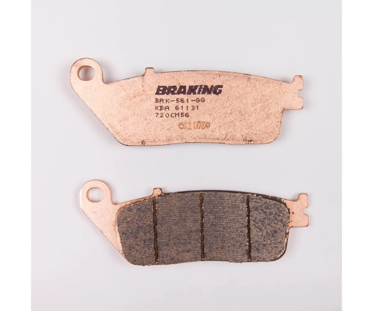 Pastiglia Freno Posteriore Sinistro Braking Cm56 Per Honda Ctx Abs 1300 2014 > 2016-720CM56-420967
