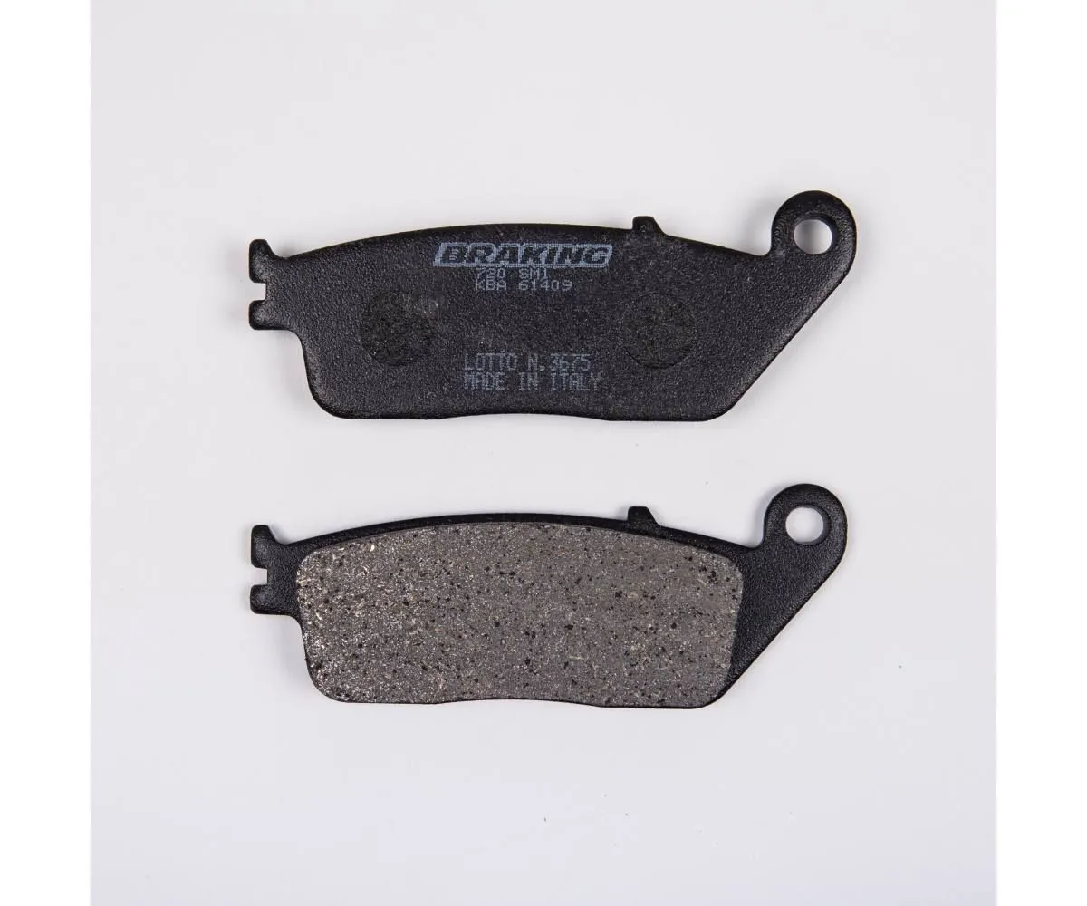 Pastiglia Freno Anteriore Destro Braking Sm1 Per Honda Cb F 500 2013 > 2021-720SM1-420826