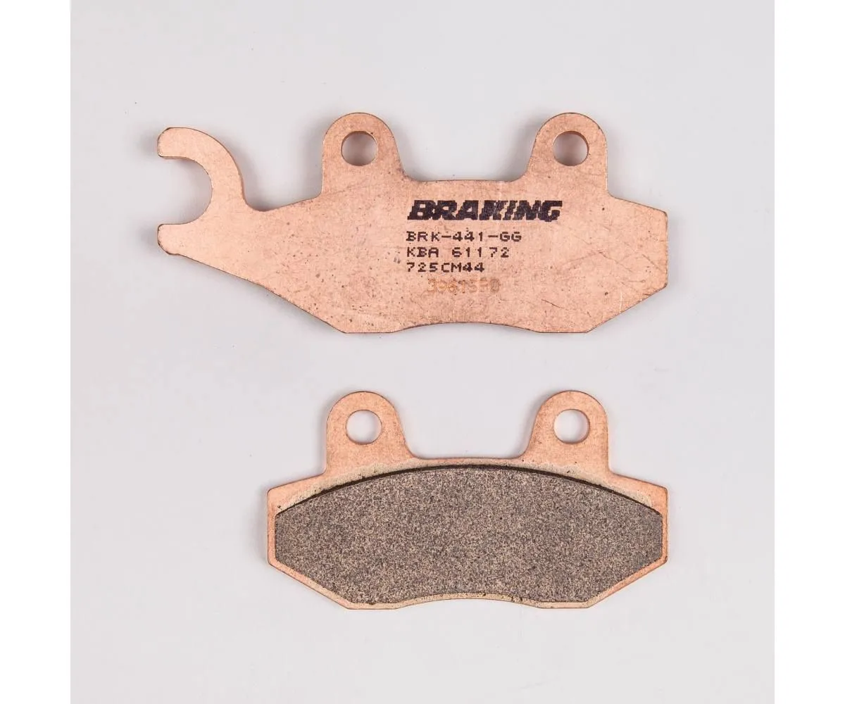Pastiglia Freno Anteriore Sinistro Braking Cm44 Per Kawasaki Krf Teryx 800 2014 > 2016-725CM44-421409