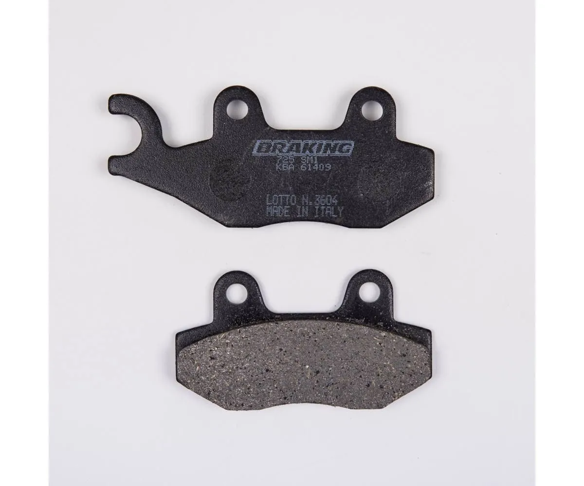 Pastiglia Freno Anteriore Destro Braking Sm1 Per Honda Cb F (rear Drum Model) 125 2015 > 2018-725SM1-420829