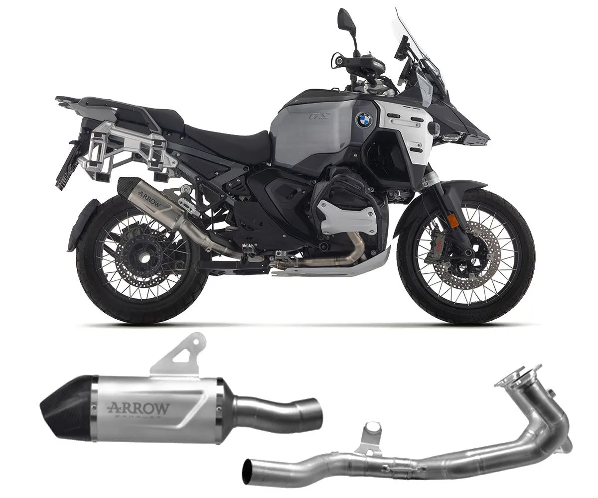 Scarico Completo Racing Arrow Indy Race Evo Titanio Fondello Carbonio Per Bmw R 1300 Gs Adventure 2023 > 2024-72658PK--72198PD-415536