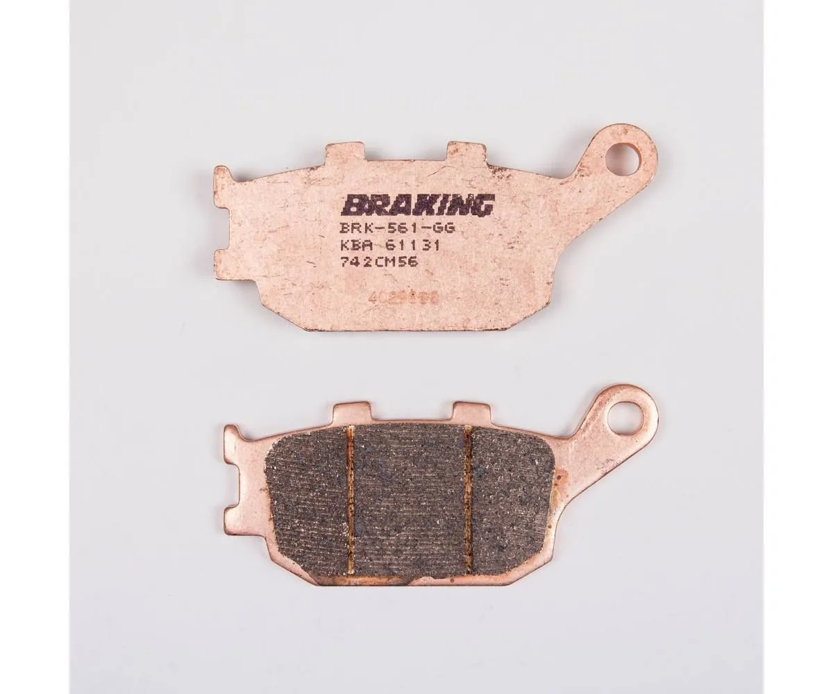 Pastiglia Freno Posteriore Destro Braking Cm56 Per Honda Cb 1100 2013-742CM56-420792