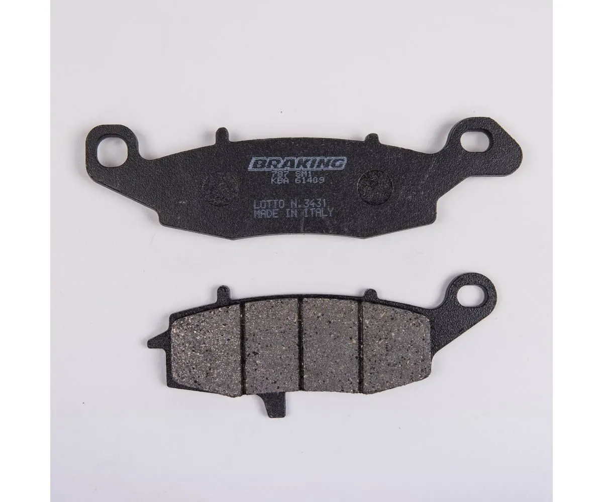 Pastiglia Freno Posteriore Destro Braking Sm1 Per Kawasaki Vn Nomad Abs 1700 2015 > 2016-787SM1-421561