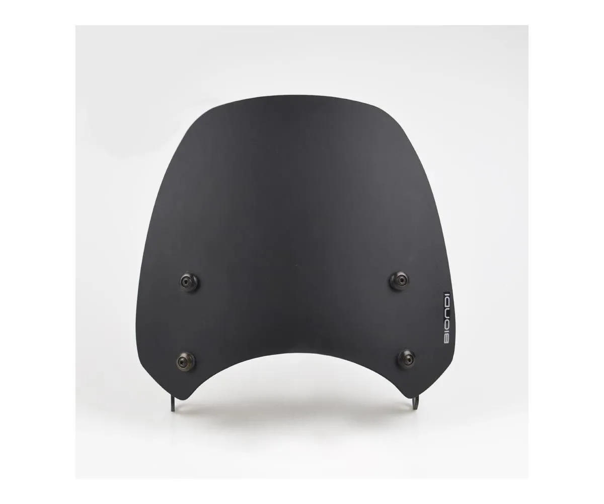 Cupolino Biondi Satinato Nero 8010453 Sport Per Triumph Scrambler 900 / 1200 2018 > 2024.-8010453-403539