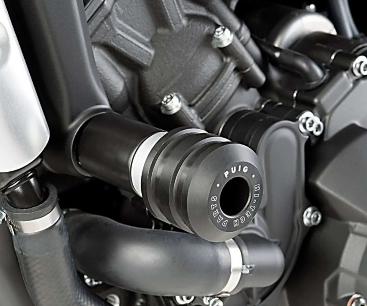 Tamponi Puig Paratelaio Vintage Triumph Bonneville 1200 Bobber 2017 > 2024 Nero-8588N-405576