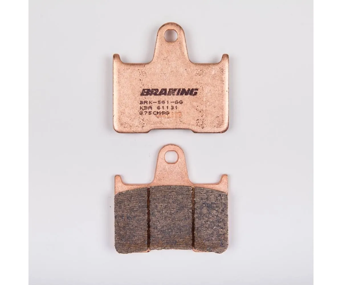 Pastiglia Freno Posteriore Destro Braking Cm56 Per Kawasaki Zzr Abs (brembo Caliper) 1400 2016 > 2021-875CM56-421677