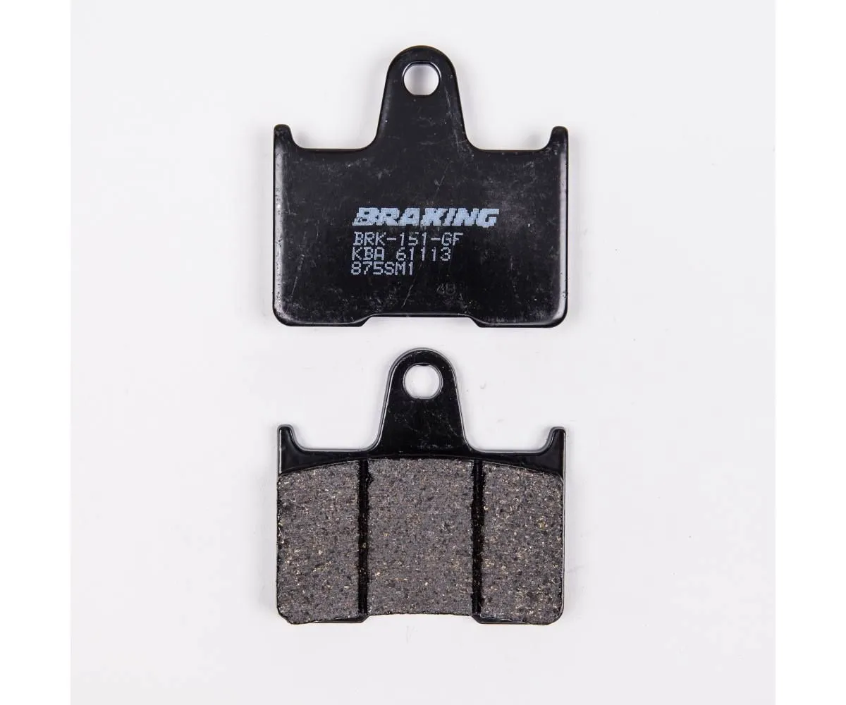 Pastiglia Freno Posteriore Destro Braking Sm1 Per Kawasaki Zzr Abs (brembo Caliper) 1400 2016 > 2021-875SM1-421678