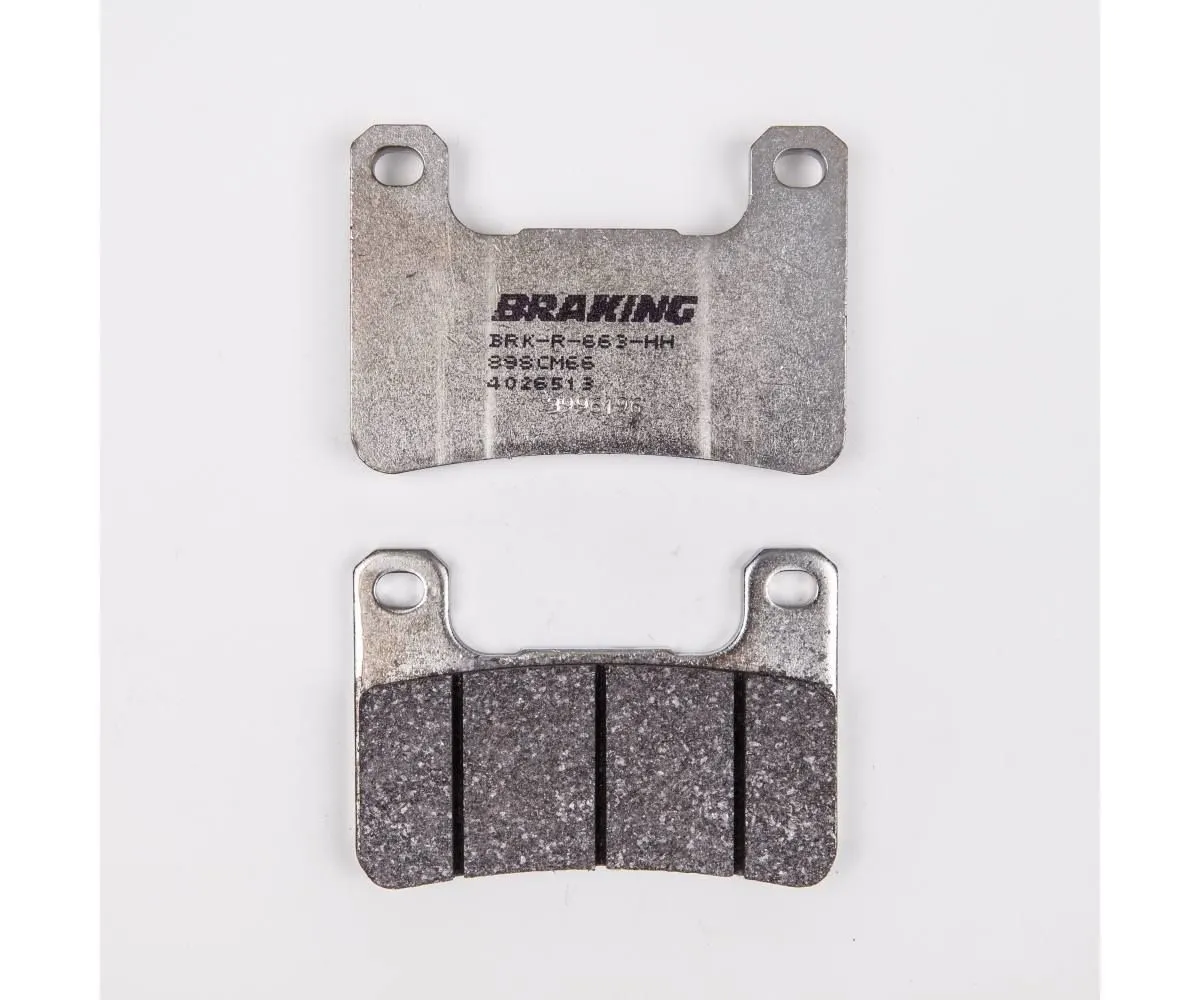 Pastiglia Freno Anteriore Braking Cm66 Per Kawasaki Ninja H2 Sx 1000 2018 > 2021-898CM66-421488