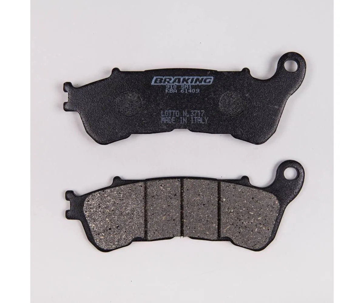 Pastiglia Freno Anteriore Destro Braking Sm1 Per Honda Forza Abs 300 2014 > 2019-910SM1-420984