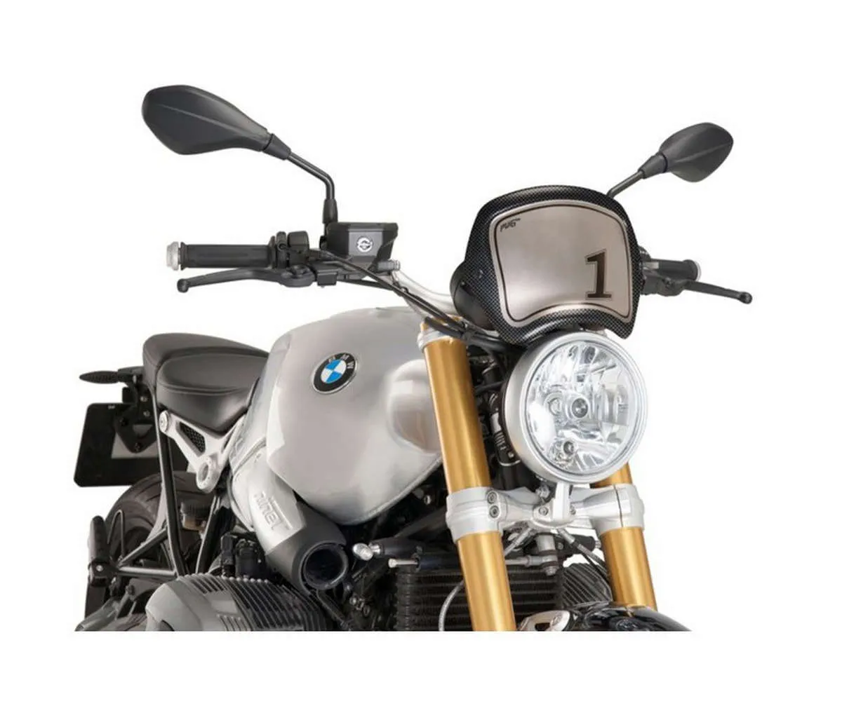 Carenatura Frontale Puig Bmw R Nine T 2014 > 2016 Carbon Look-9167C-404854