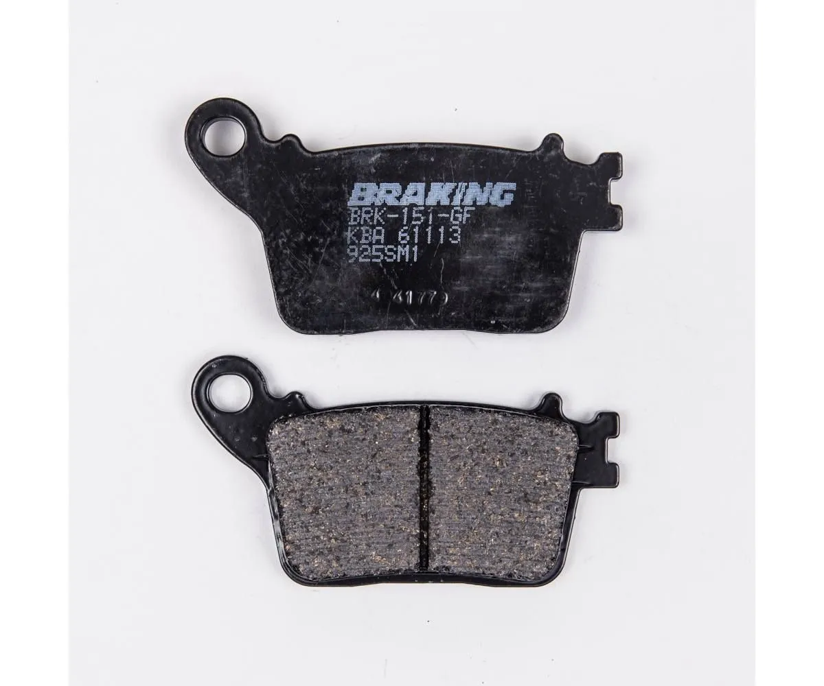 Pastiglia Freno Posteriore Destro Braking Sm1 Per Honda Cbr Rr 600 2021-925SM1-420858