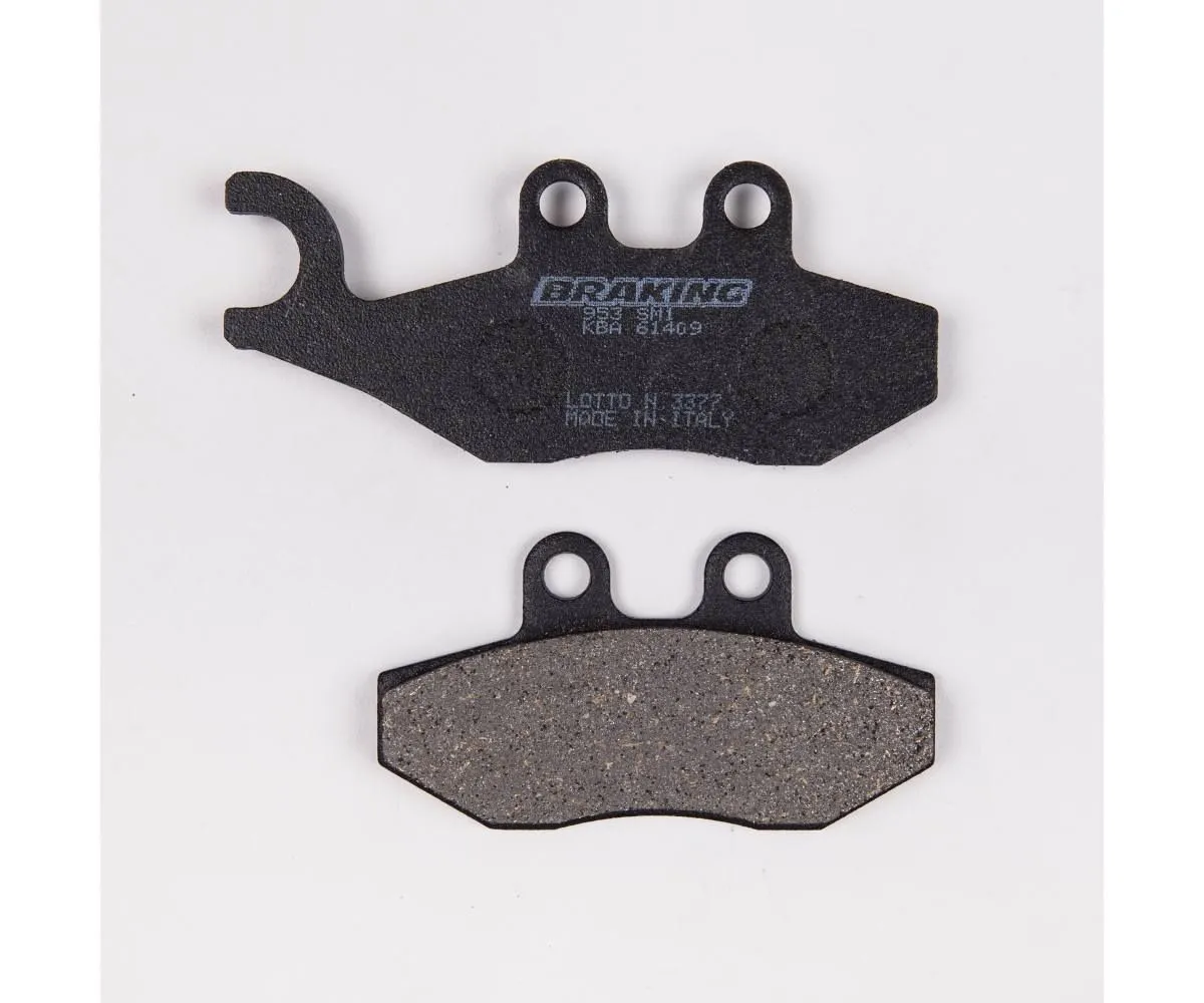 Pastiglia Freno Posteriore Destro Braking Sm1 Per Piaggio Mp3 Lt Sport Abs 300 2014 > 2018-953SM1-422353