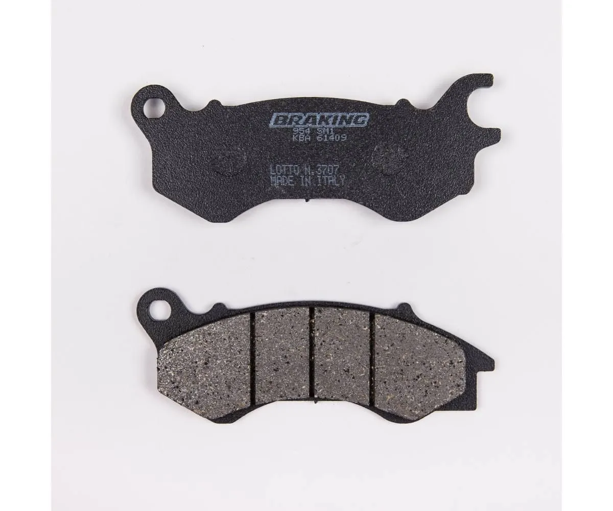 Pastiglia Freno Anteriore Sinistro Braking Sm1 Per Honda Pcx (rear Drum Model) 150 2013 > 2017-954SM1-421025
