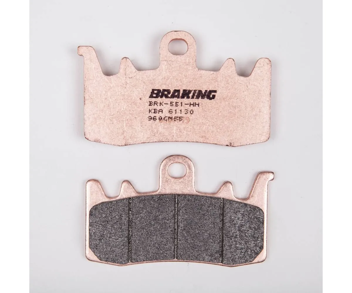 Pastiglia Freno Anteriore Braking Cm55 Per Aprilia Caponord 1200 2013 > 2017-960CM55-419733