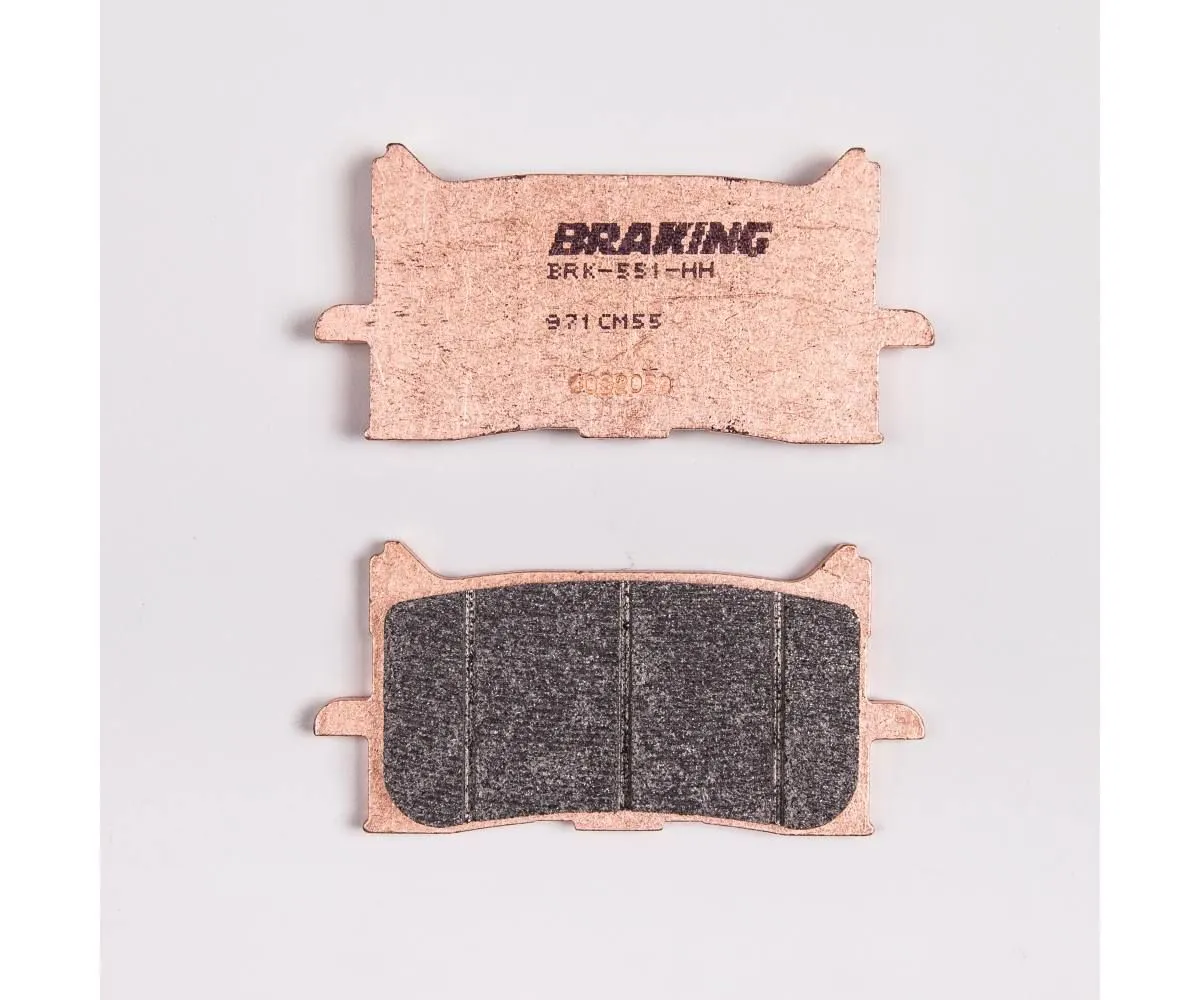 Pastiglia Freno Anteriore Destro Braking Cm55 Per Honda Cb 125 R Abs 2018 > 2020-971CM55-420808