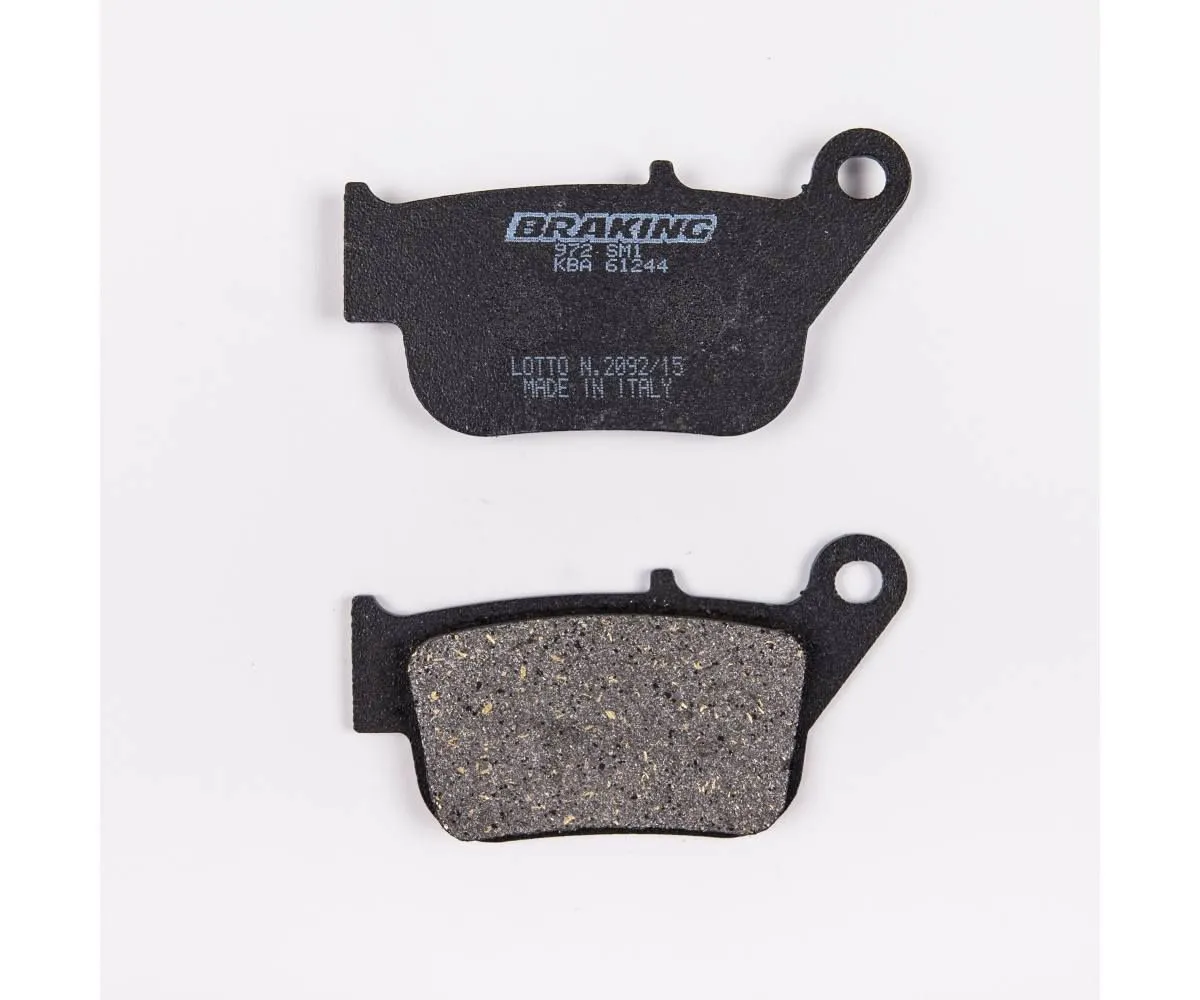 Pastiglia Freno Posteriore Destro Braking Sm1 Per Yamaha X-max Yp R 250 2014 > 2016-972SM1-423665