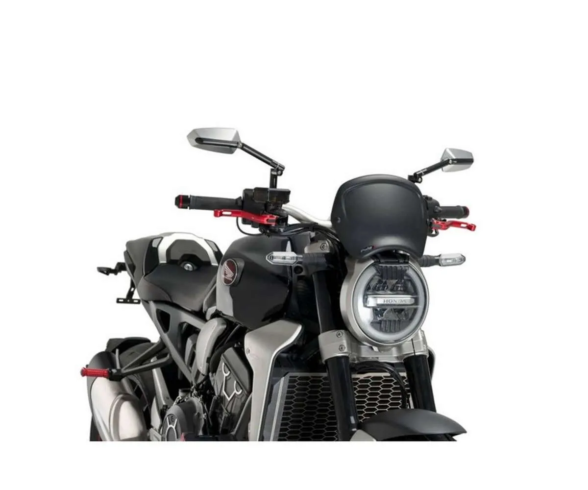 Carenatura Frontale Puig Honda Cb 1000 R Neo Sports Cafe 2018 > 2020 Nero Opaco-9768J-404873